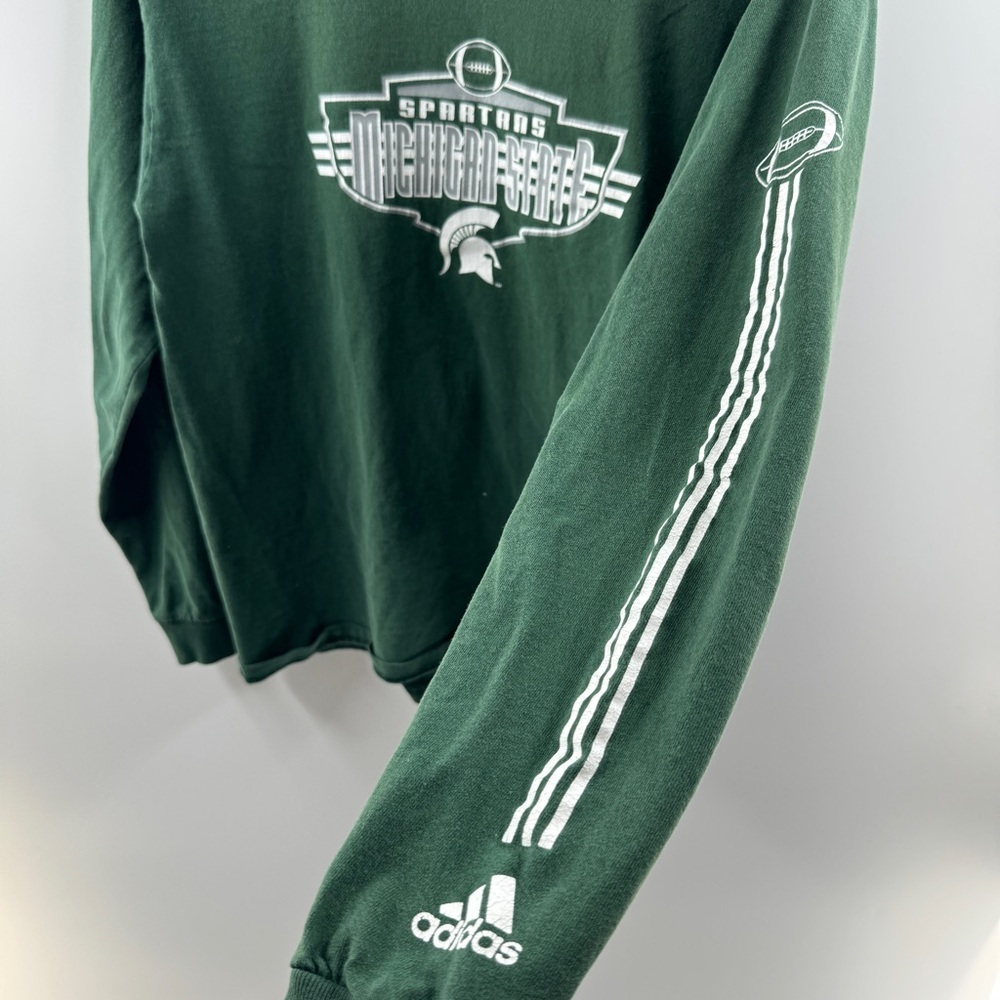 Adidas Michigan State Spartans Long Sleeve Shirt - Picture 2 of 5